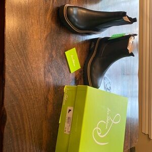 Sam  Edelman Laguna black leather bootie